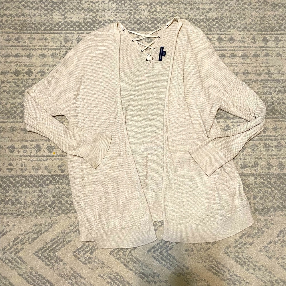 Open Front Sweater